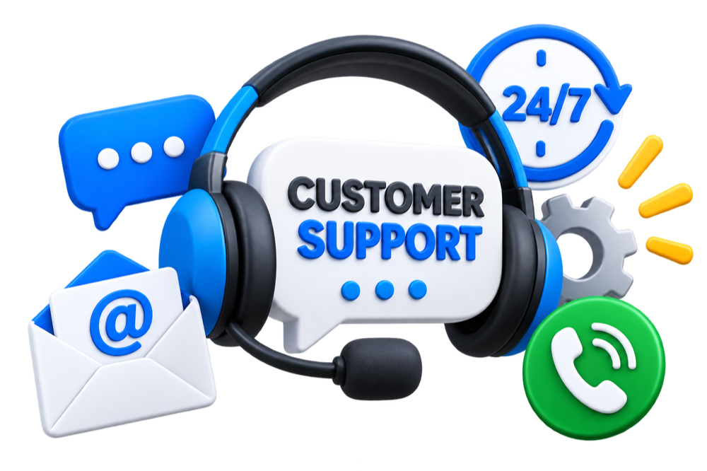 DDInfoways customer support — phone, email, chat and 24/7 help