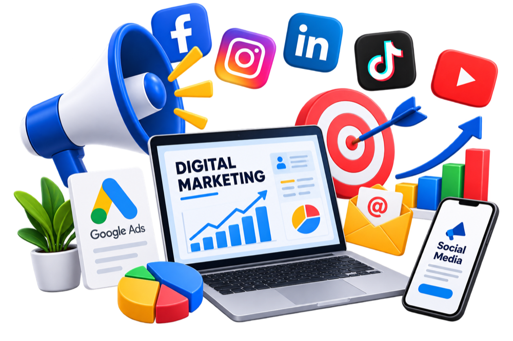 Digital marketing for NZ businesses — Google Ads, social media and email