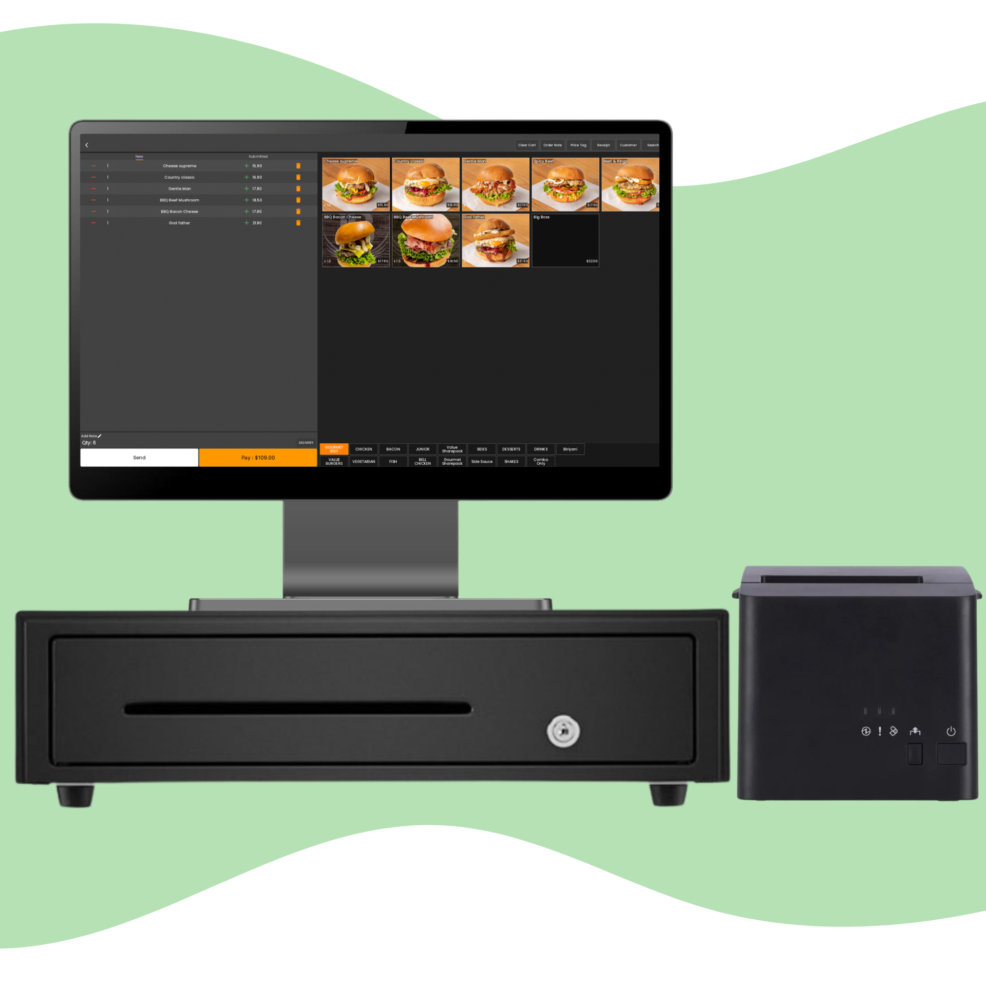 All in one Pos system